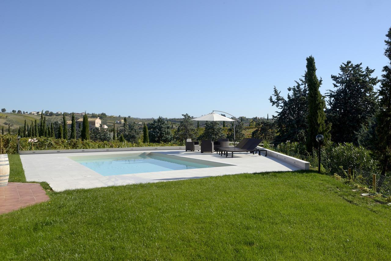Contado San Lorenzo B&B And Wine Castilenti Exteriör bild